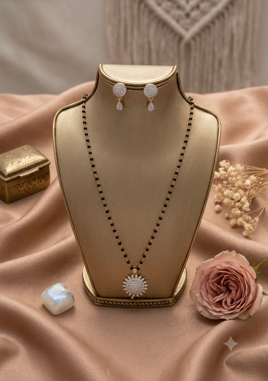 Stone Pendant Mangalasutra