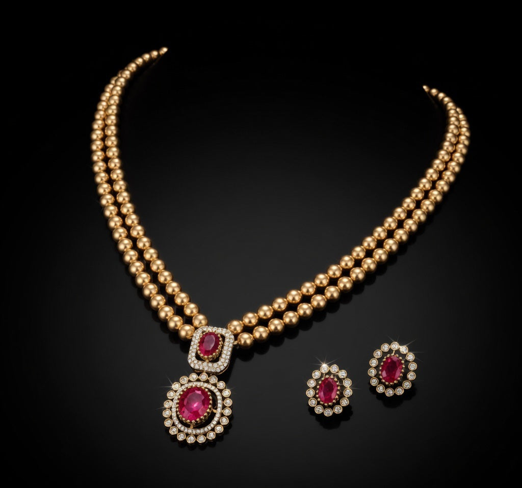 Swarovski pearl Necklace