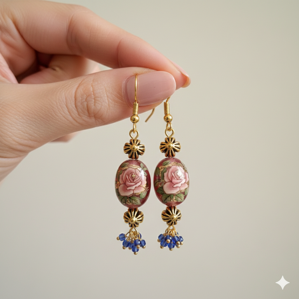 Japanese Beads Earrings