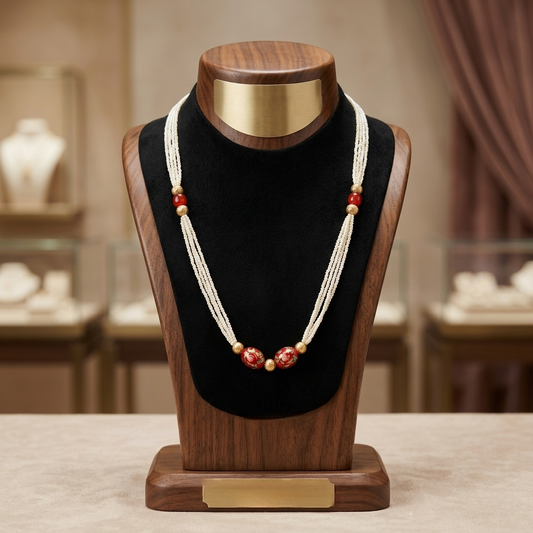 Jeco beads and Japanese beads Necklace