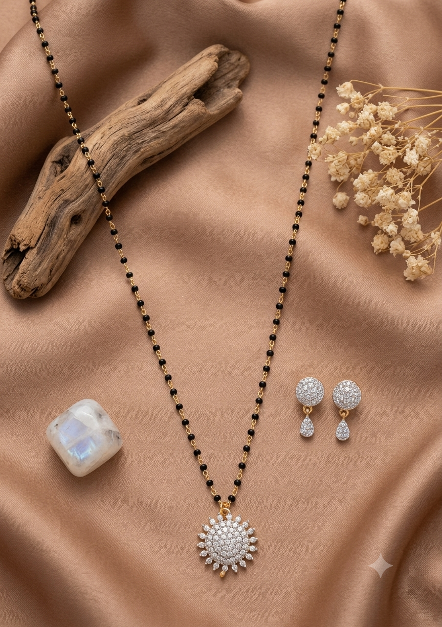 Stone Pendant Mangalasutra