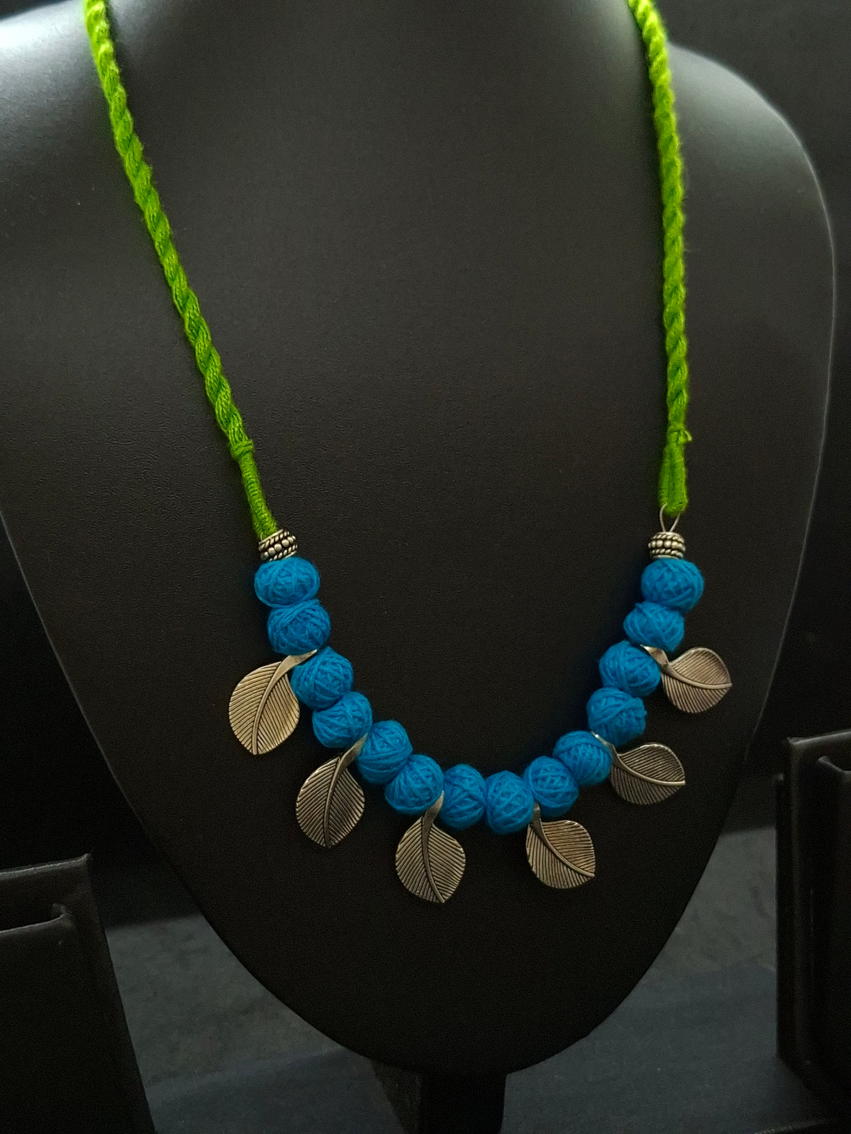Customised Cotton Ball Necklace