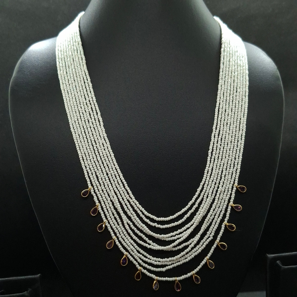 Ten Layers Jaco Beads Necklace