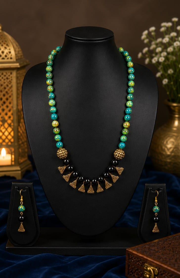 Multi colour beads Necklace