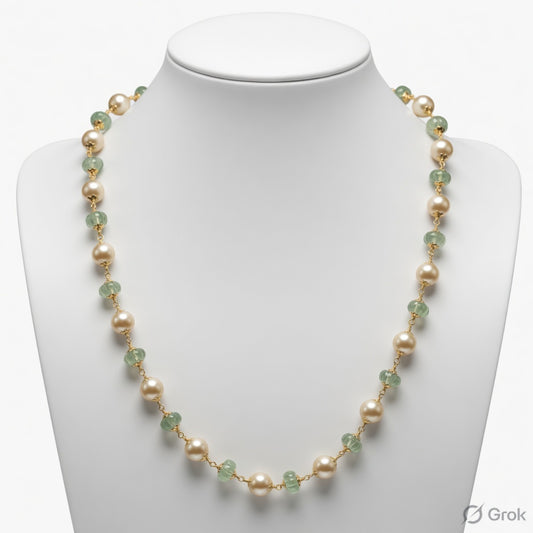 Pumpkin Beads Necklace